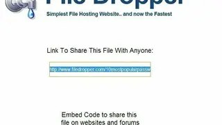 FileDropper screenshot