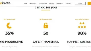 FileInvite screenshot