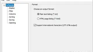 Filelister screenshot