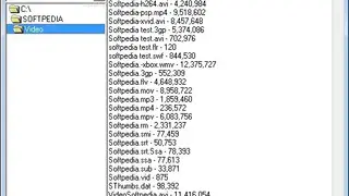 Filelister screenshot