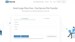 Filemail screenshot