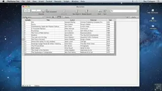 FileMaker Pro 12 screenshot