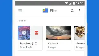 Files app screenshot