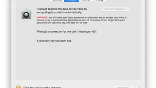 FileVault screenshot