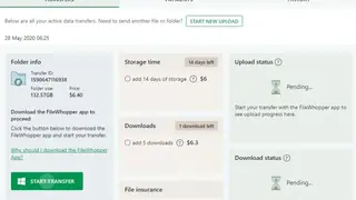 FileWhopper screenshot