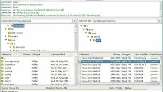 FileZilla screenshot