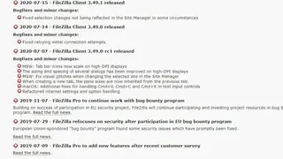 FileZilla Server screenshot