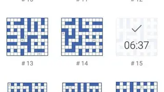 Fill-In Crosswords screenshot