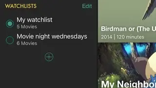 Filmist screenshot