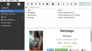 Filmotech screenshot