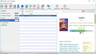 Filmotech screenshot