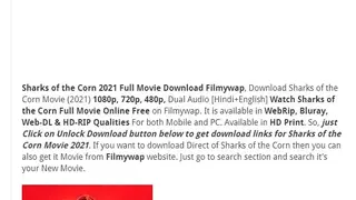Filmywap screenshot