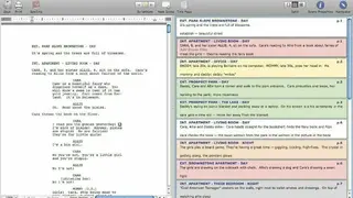 Final Draft screenshot