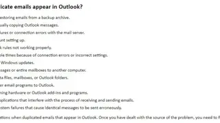 Find Duplicate Messages for Outlook screenshot