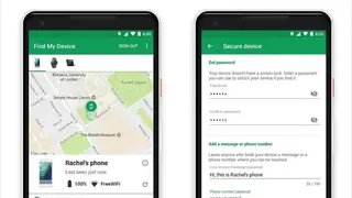Find My Device screenshot