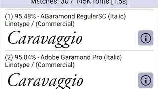 Find my Font screenshot