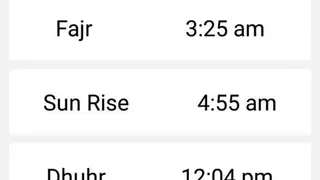Find Qibla Direction & Prayer Times screenshot