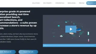 Findify screenshot