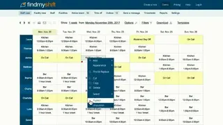 Findmyshift screenshot
