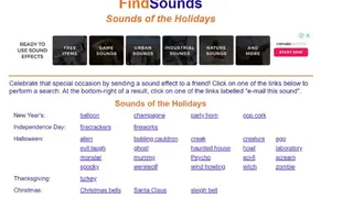 FindSounds screenshot