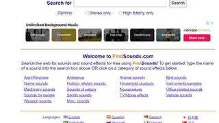 FindSounds screenshot
