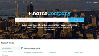 FindTheCompany screenshot