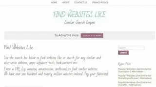 FindWebsitesLike screenshot