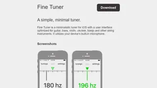 Fine Tuner screenshot