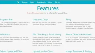 Fine Uploader screenshot