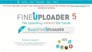 Fine Uploader screenshot