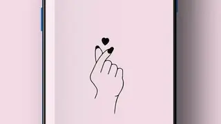 Finger Heart Wallpapers HD screenshot