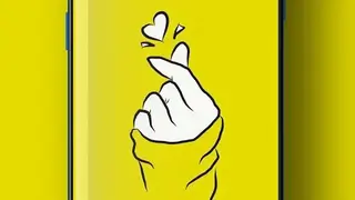 Finger Heart Wallpapers HD screenshot