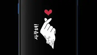 Finger Heart Wallpapers HD screenshot