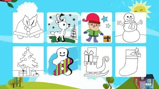 Finger Paint Coloring Book screenshot