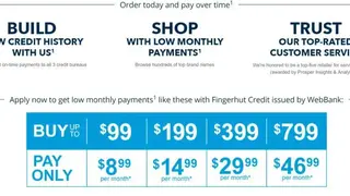 Fingerhut screenshot