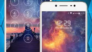 Fingerprint Lock screen screenshot
