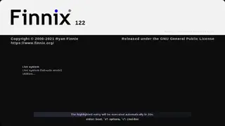 Finnix screenshot