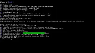 Finnix screenshot