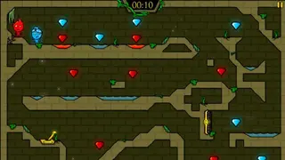 Fireboy and Watergirl: Online in the Forest Temple screenshot