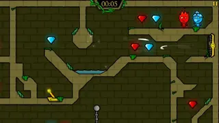 Fireboy and Watergirl: Online in the Forest Temple screenshot