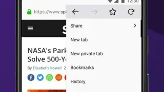 Firefox Browser fast & private screenshot