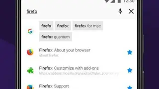 Firefox Browser fast & private screenshot