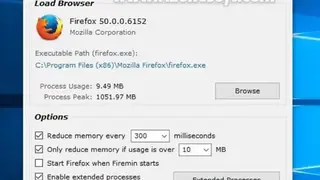 Firemin screenshot