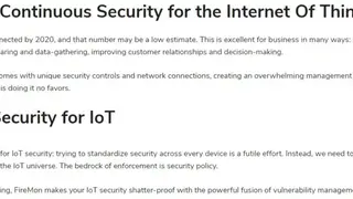 Firemon IoT Security screenshot