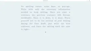 First Draft App screenshot