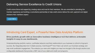 Fiserv Card Solutions screenshot