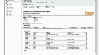 Fiserv Fraud Risk Manager screenshot