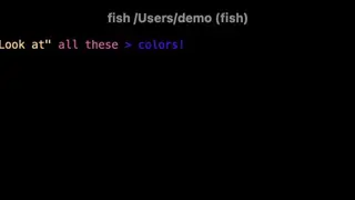fish Shell screenshot