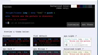 fish Shell screenshot