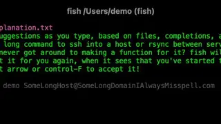 fish Shell screenshot